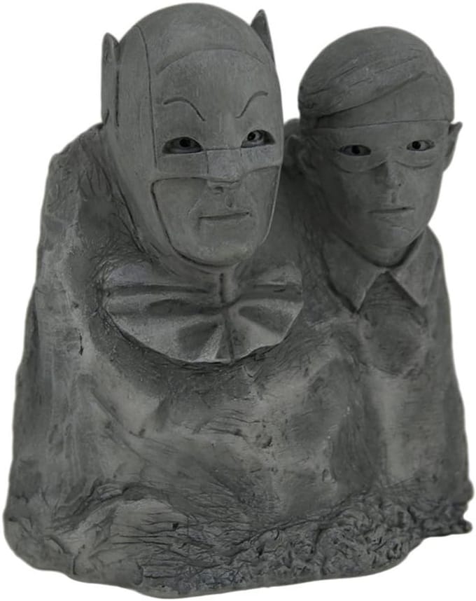 Dynamisch Duo Standbeeld Batman Robin Klassieke TV Serie