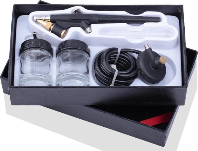 Fengda FE-138(BD-138) Airbrush Pistool – Single Action - Met 0,5 mm Nozzle