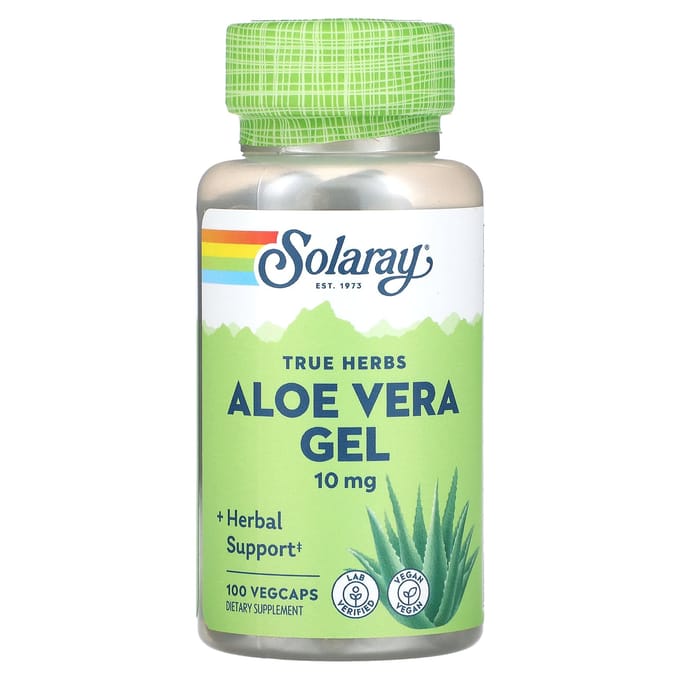Aloë Vera Gel Concentraat, 100 Veggie Capsules