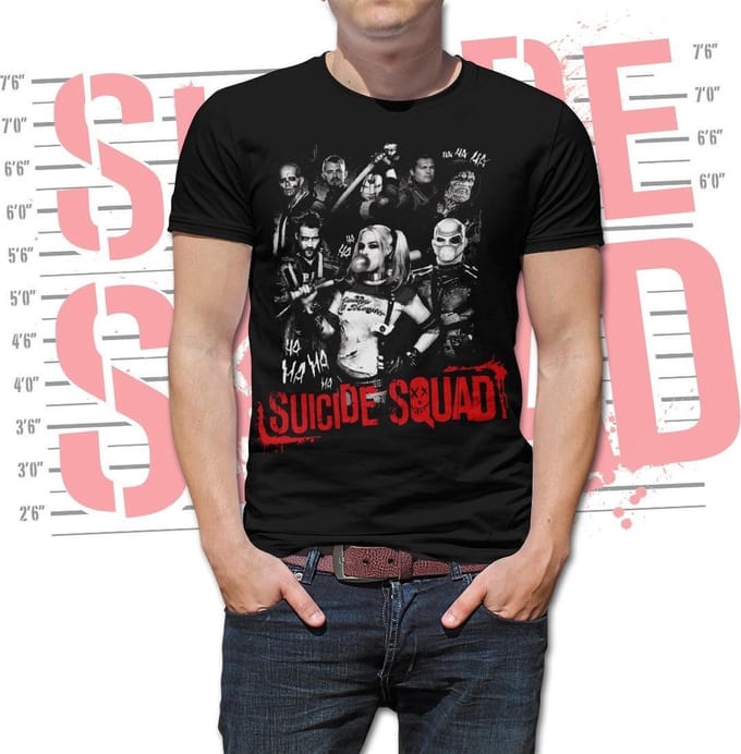 SUICIDE SQUAD - T-Shirt Suicide Theme - Men (M)