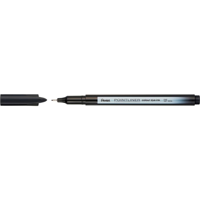 Fineliner Pentel Pointliner S40-A fijn zwart