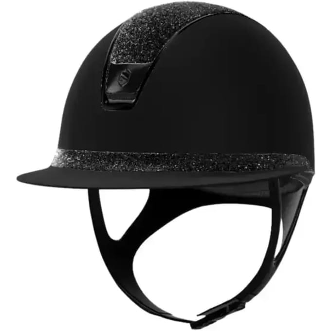 Miss Shield 2.0 Shadowmatt Crystal Fabric Swarovski Band en Blason Black - M