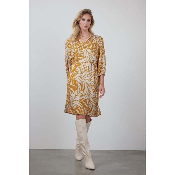 DIDI Tunic Elvi Brown With Oasis Print Größe: 38 | Blusenkleider Outlet | Damen | Braun
