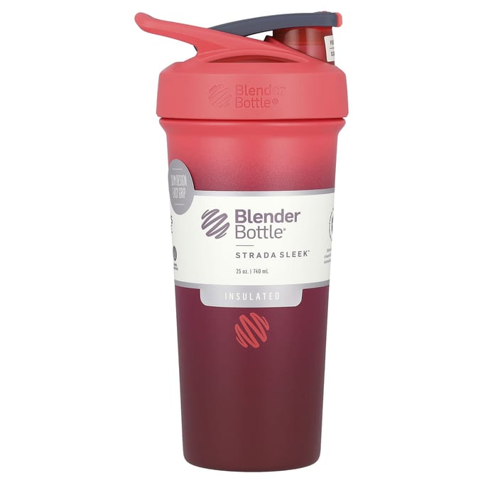 Strada Sleek™, Geïsoleerd Roestvrij Staal, Sangria, 740 ml (25 Oz) pink
