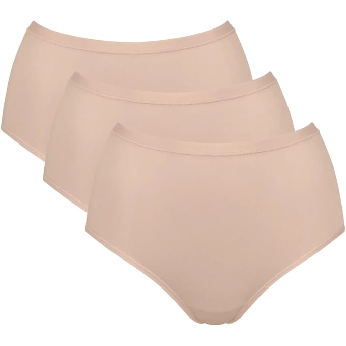 Katoenen damesslip Sloggi GO Daily Highwaist (x3)