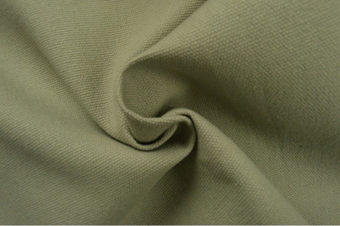 Canvas stof - Zilvergrijs - Per meter - 1 meter - Canvas katoen - 150cm breed