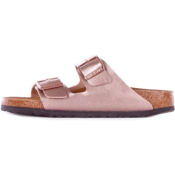 Birkenstock Arizona Dames Slippers - Dames - Brons - Maat 39