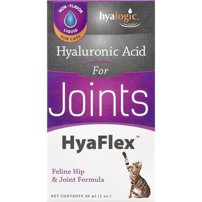 Hyaflex™, Hyaluronzuur Gewrichten, Katten, 30 ml (1oz) purple