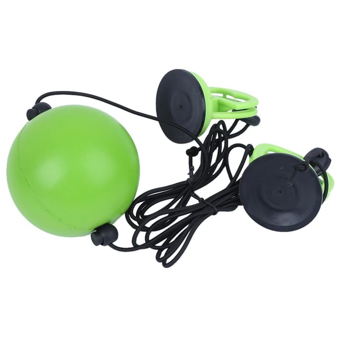 Ballon de boxe à suspension à ventouse pour entraînement à domicile green