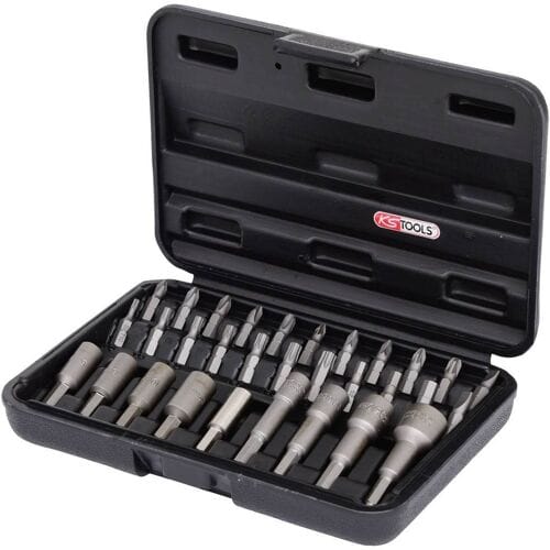 KS TOOLS 1/4" bit- en inschroefgereedschap set 31-delig - 12...