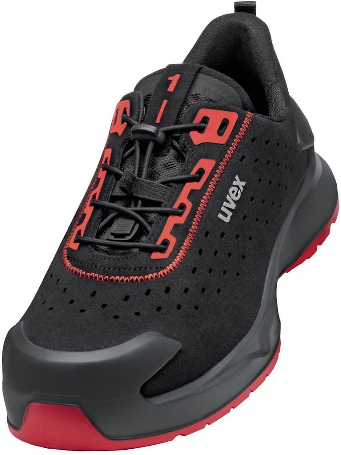 Uvex 1 X-craft S1PL 25401 - Zwart/Rood - 40