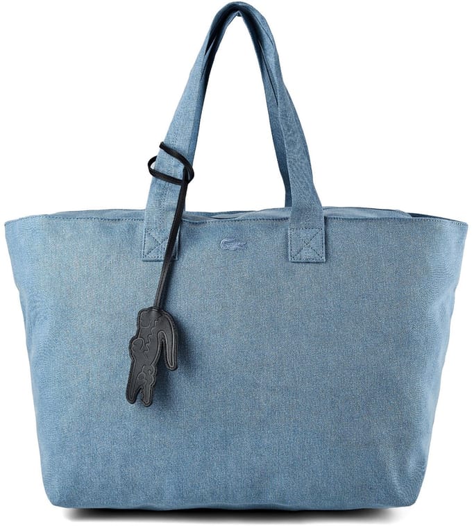 LACOSTE shopper Summer Pack Shopping Bag Tradewinds blauw