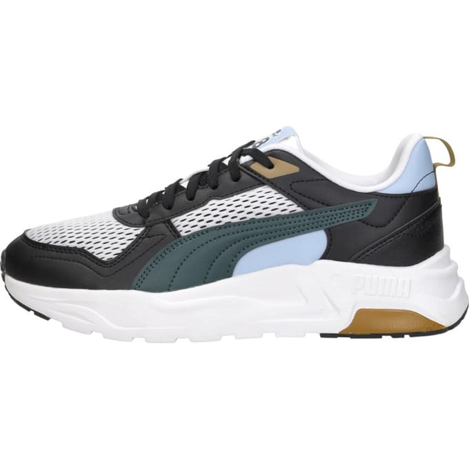 PUMA Trinity 2 LT Run Fun Jr Unisex Sneakers - PUMA White-Green Terrain-PUMA Black