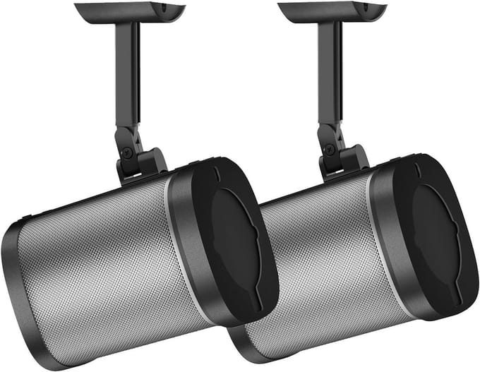 Verstelbare Wand- en Plafondbeugel voor Sonos One / One SL Speaker - Flexibele Montagehoek