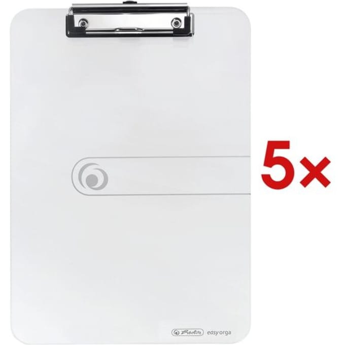Herlitz klembord easy orga to go - DIN A4 - transparant