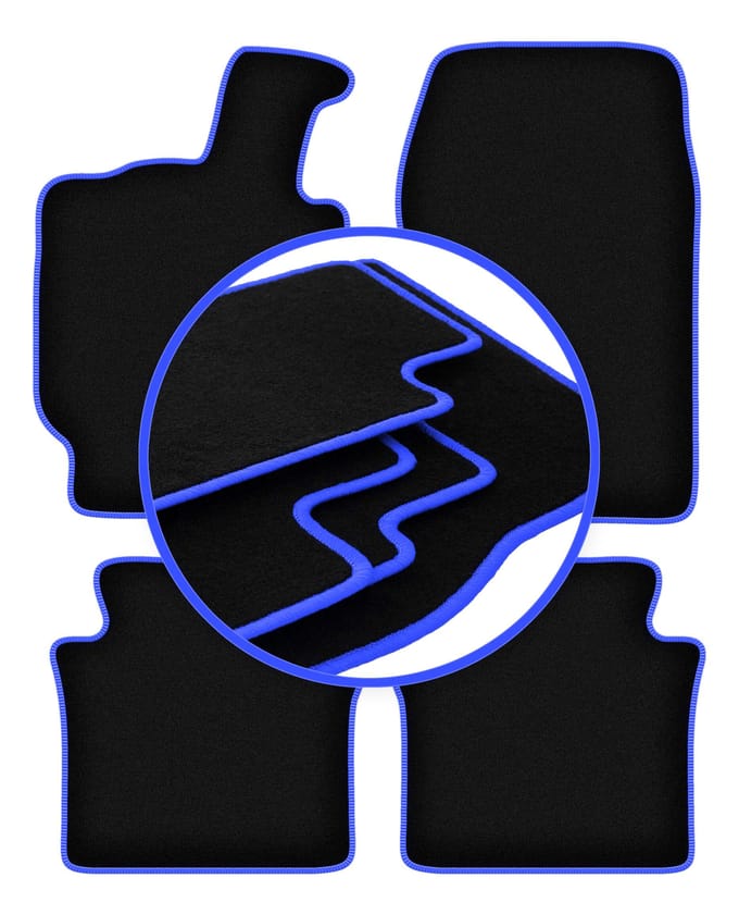 CARLUX-BLUE automatten voor: Lancia Thesis sedan (2001-2009)
