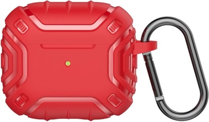 By Qubix - AirPods 3 hoesje - TPU - Alien series - Rood