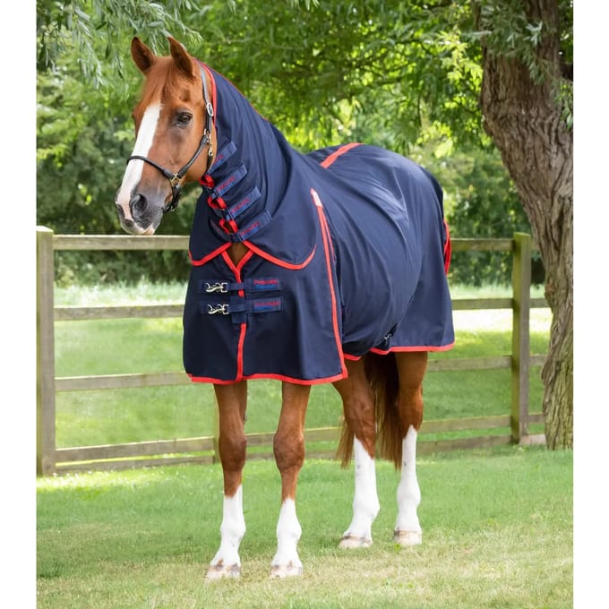 Paardenstaldeken met halsbedekking Premier Equine Combo