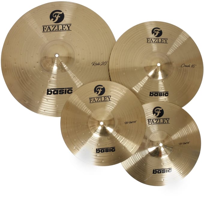 Bekkenset 14/16/20 inch - incl. tas - Fazley CYM Basic KIT