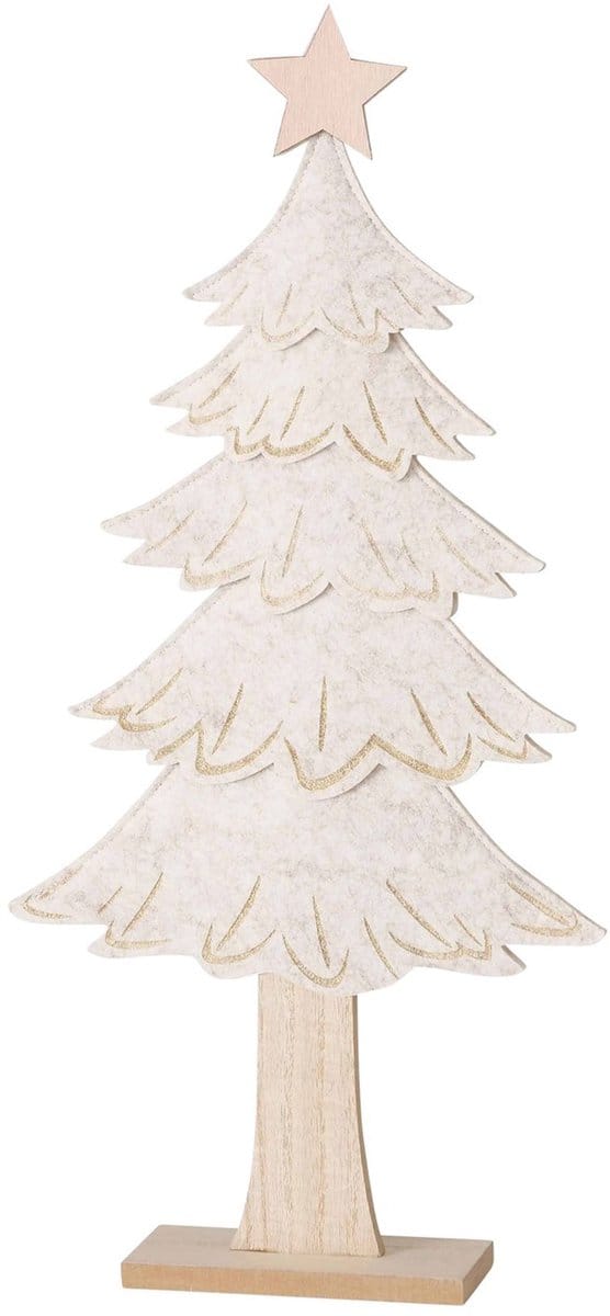 B./2 Decoratieve standaard Janne kerstboom H 56,00 cm - 2027472