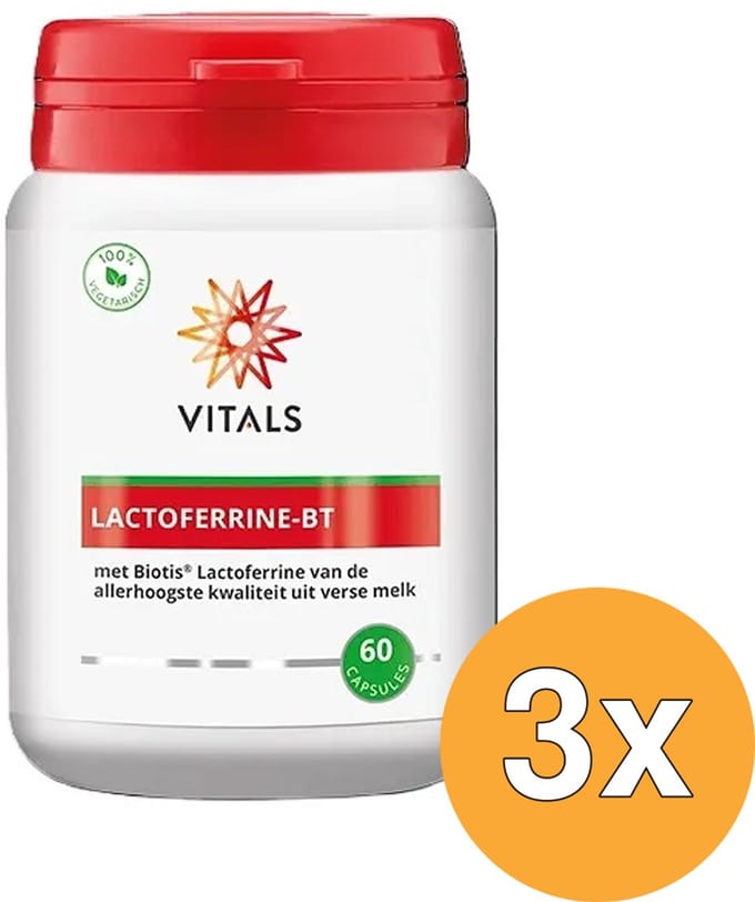 3x Vitals Lactoferrine-BT (60 softgels)