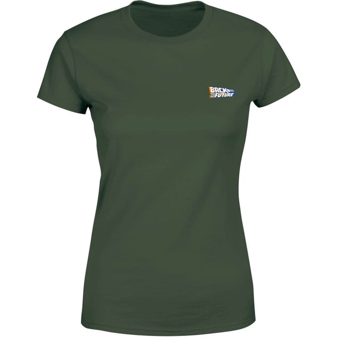 Back To The Future Women's T-Shirt - Green - S