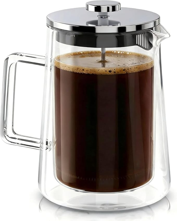 French Press Koffiemaker - Koffiepers - Verse Koffie Maker - duurzaam