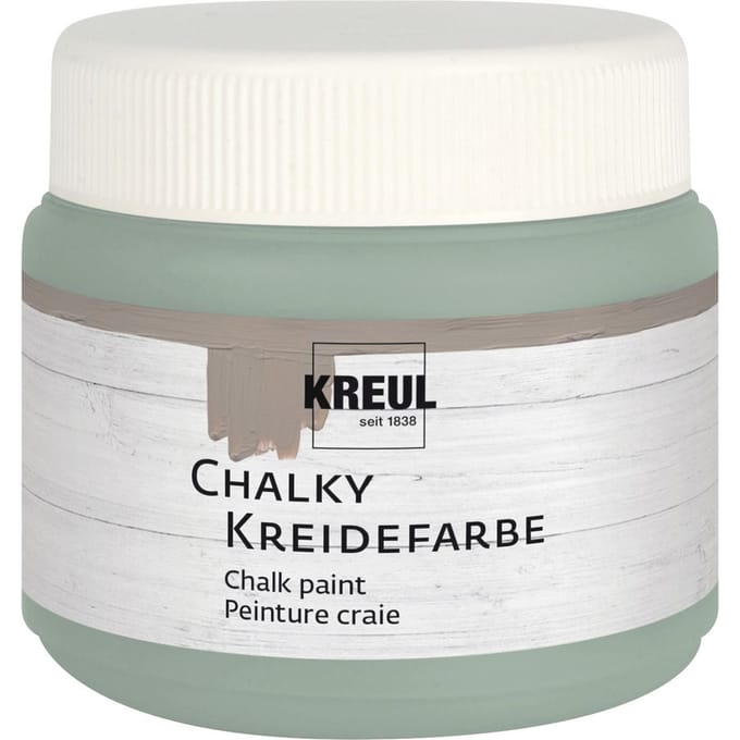 KREUL Krijt Krijtverf, 150 ml - Herbal Green