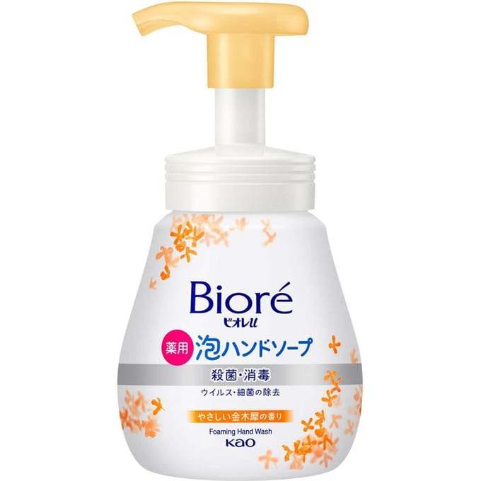 Kao - Biore U Foaming Hand Wash Gentle Osmanthus - 240ml Pump