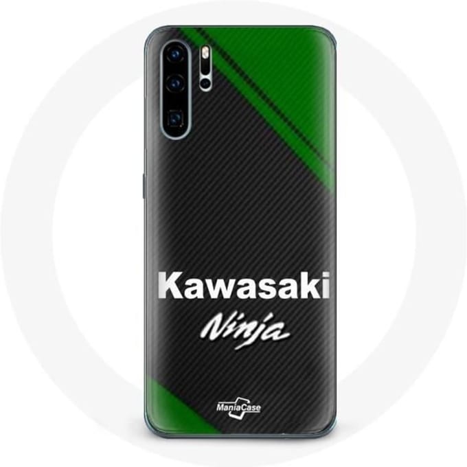 Coque pour Huawei P30 - Kawasaki - Ninja Logo - Souple - Protection - Mixte