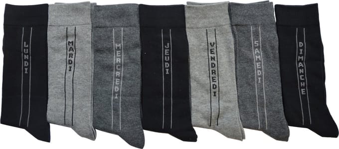Intersocks heren kousen days - Multipack 7 paar - Maat 39/42