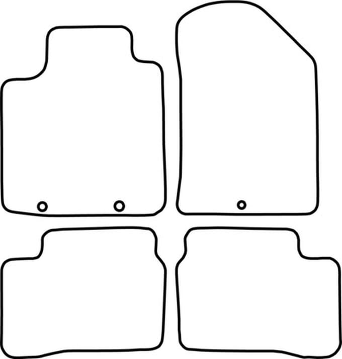 Automatten | Mattenset Kia Picanto - 2017 - 2017