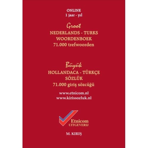 Groot Nederlands-Turks Woordenboek Online