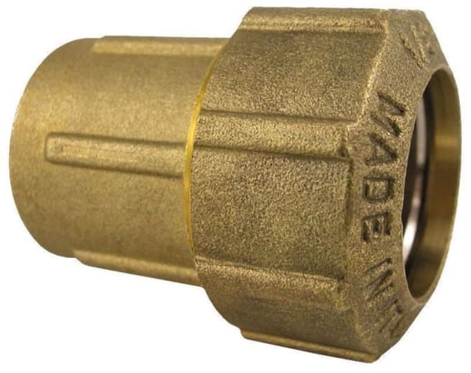 PE Koppeling 32mm Messing, 1 Inch - Boni