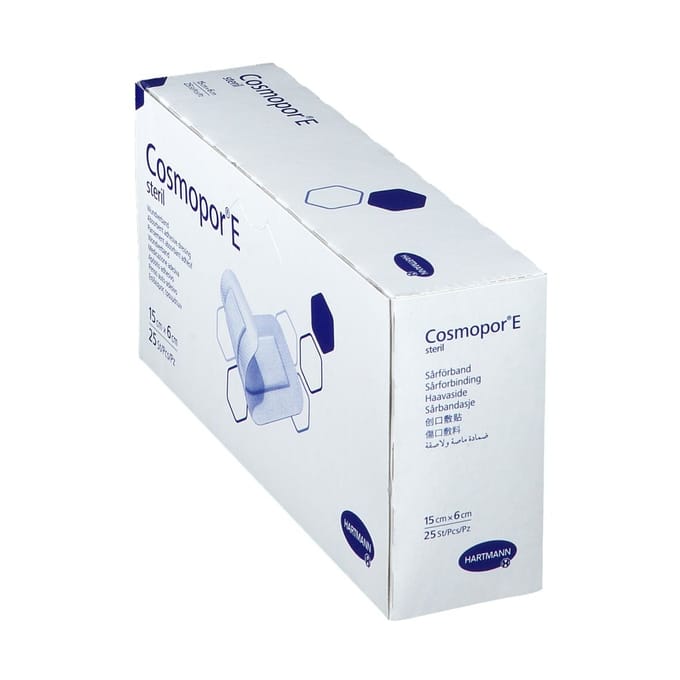 Hartmann Cosmopor E Steriel Verband 15 x 6cm 900872 25 Pleister