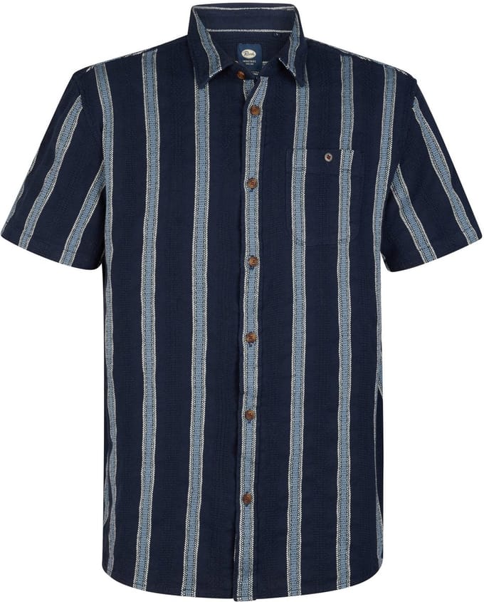 Petrol - Hemd - Donkerblauw - L