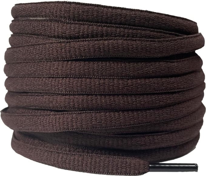 Ovale veters Bruin voor O.A. SB Dunk - hardloopschoenen 180cm