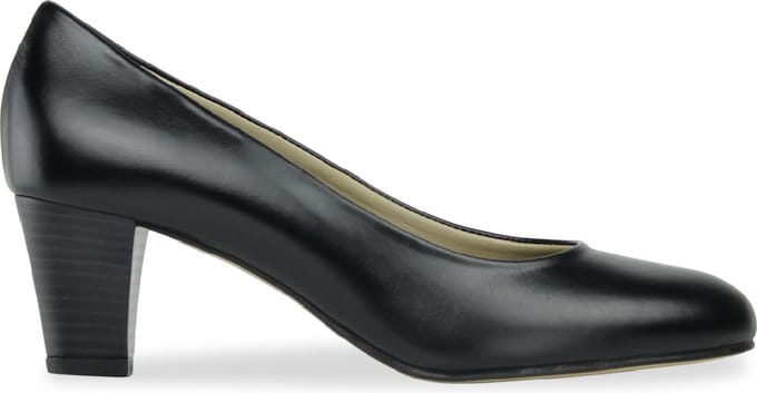Noë Shoes Nora Pump Black Black heel