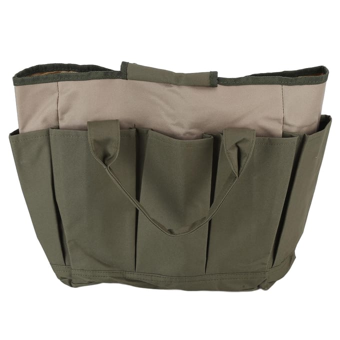 Tuingereedschap Opbergtas Grote Capaciteit Draagbare Oxford Doek Tuingereedschapstas black