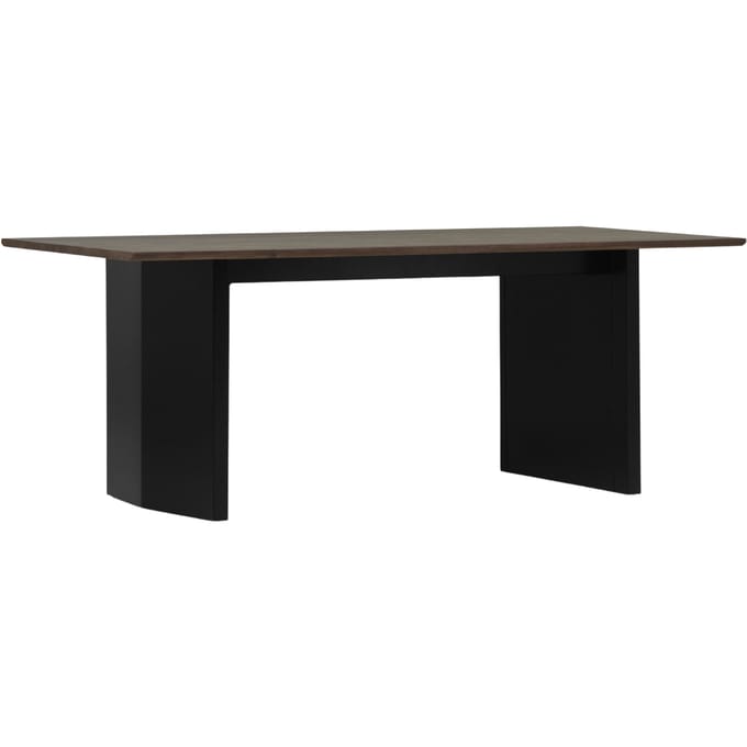 Normann Copenhagen Panel tafel - zwart/zwart - 90 x 200 cm