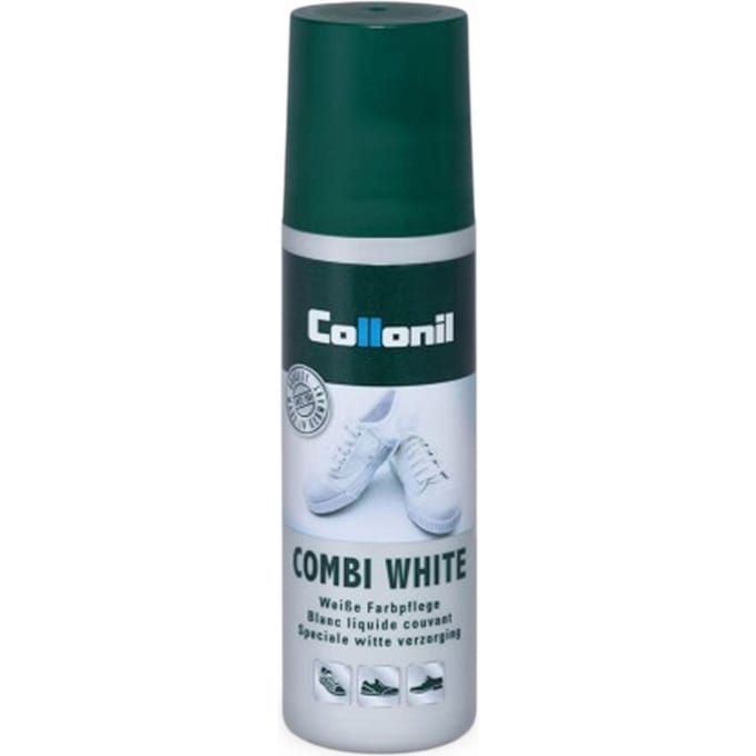 Collonil Combi White 100ml Schoenwitter, beschermer en waterdichtmaker voor leer en textiel.