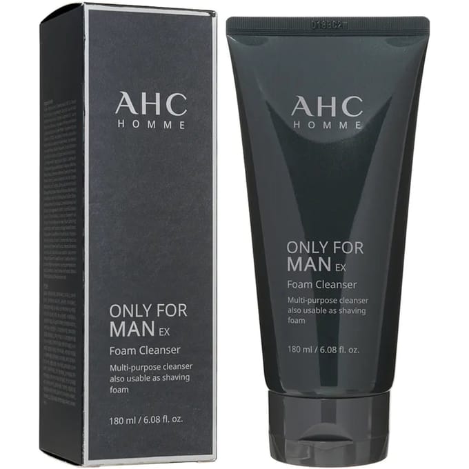 AHC Only For Man EX Schuimreiniger 180ml ORIGINELE WINKEL black