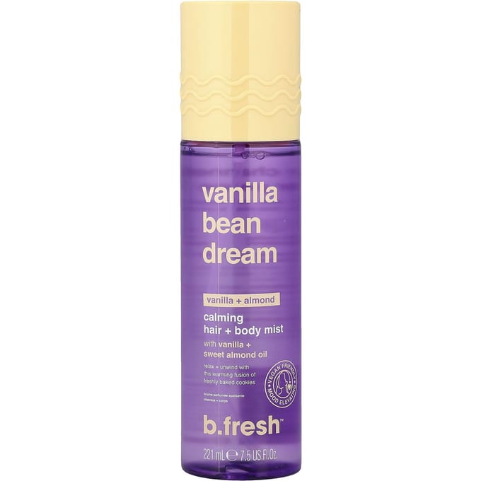 b.fresh, Dream Vanilla Bean, Haarverzachtende + Lichaamsmist, Vanille + Amandel, 221ml (7,5 fl oz) beige