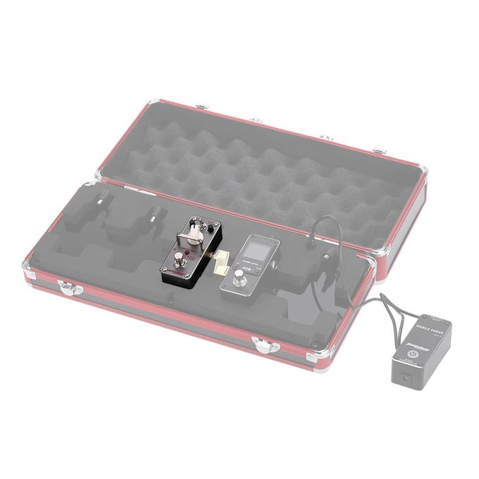 AROMA AT-07 Mini Chromatic Tuner Effectpedaal Mini Single Elektrische Gitaareffecten gray