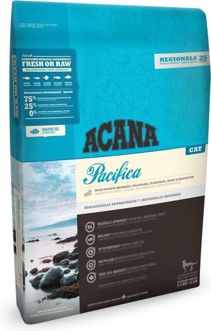 Acana Pacifica Cat & Kitten Regionals - 1.8 kg