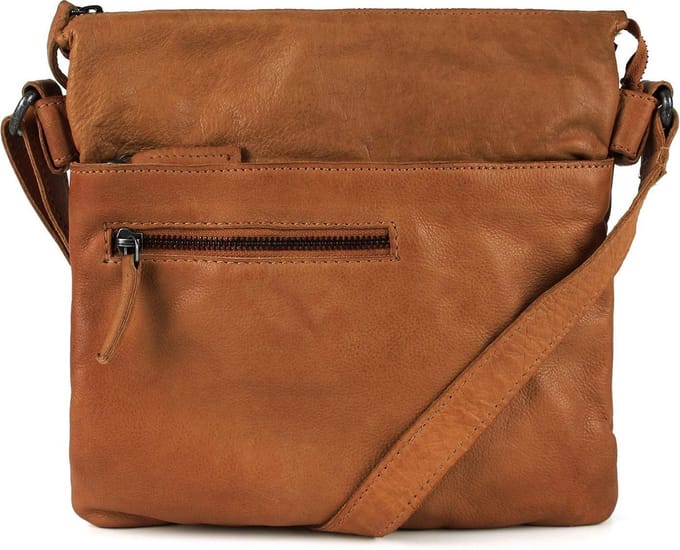 DSTRCT Medium Schoudertas / Crossbody Tas  Dames -  Leer - Harrington Road     -  Cognac