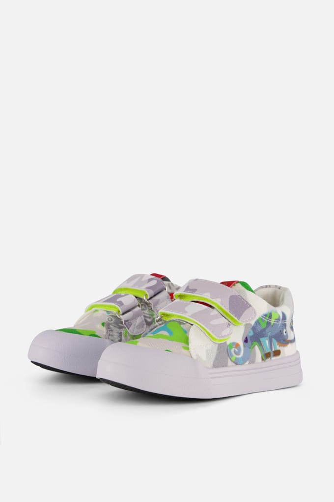 Sneakers | Jongens | Grey Blue | Canvas | Go Banana's | Maat 32