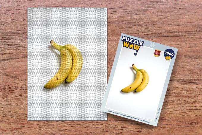 Puzzel Banaan - Geel - Fruit - Legpuzzel - Puzzel 1000 stukjes volwassenen