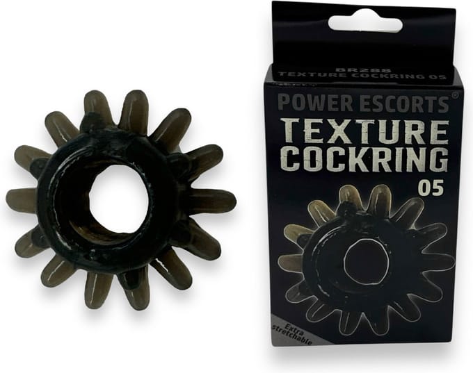 Power Escorts Texture Cockring 05