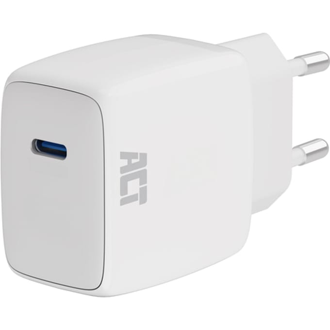 ACT USB-C Lader 35W met Power Delivery PPS en GaNFast AC2135